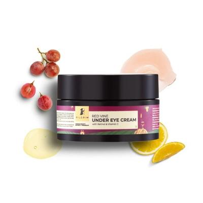 Pilgrim Red Vine Under Eye Cream 30 gm - Under Eye Creams & Serums