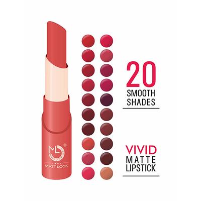 Matt Look Vivid Matte Lipstick, Peach Perfect 3.8 gm - Lipsticks