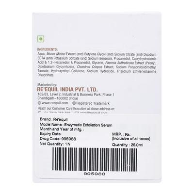 Reequil Daily Micro Peeling Enzymatic Exfoliation Serum 25 ml - Face Gels