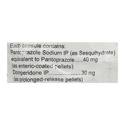Pantotab DSR Capsule 10'S - Ulcer/Reflux/Flatulence-Aaa