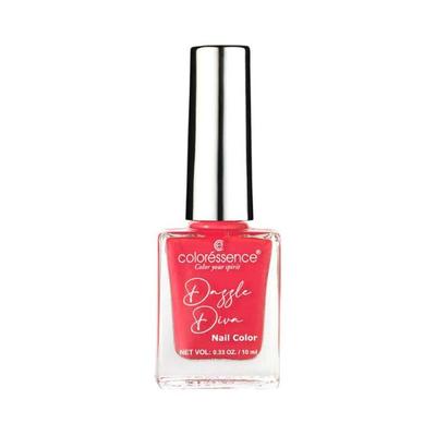 Coloressence Dazzle Diva Matte Finish Nail Paint -Carnelian Peach Color 10 ml - Nail Polish