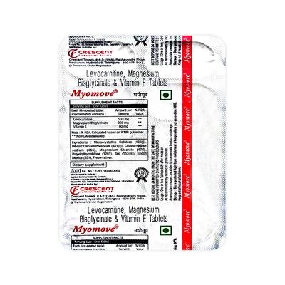 MYOMOVE Tablet 10's - Supplements-Vam