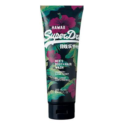 Superdry - Heritage Hawaii Mens Body + Hair Wash 250 ml - Shower Gels & Body Wash