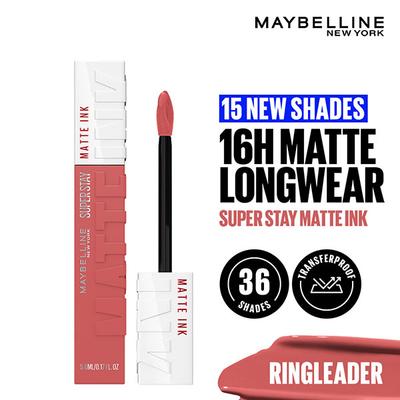 Maybelline New York Super Stay Matte Ink Lip Color 175 Ringleader 5ml - Lipsticks