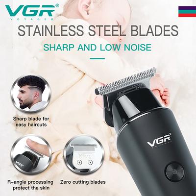 VGR V-933 Professional Trimmer 500 min Runtime 3 Length Settings (Black) 1's - Trimmers