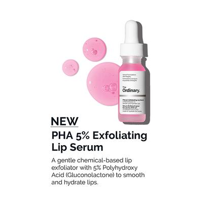 The Ordinary Pha 5% Lip Exfoliating Serum 15 ml - Face Serum
