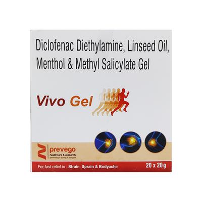 VIVO Gel 20gm - Pain relief-Nsa