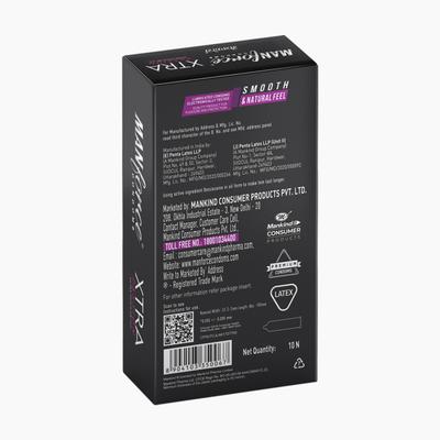 Manforce Xtra Passion Condoms 3's - Plain/Flavoured Condoms