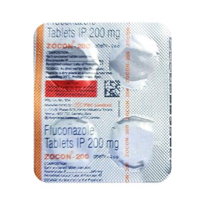 ZOCON 200 Tablet 4's - Fungal Infections-Anf