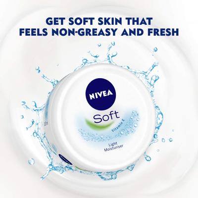 Nivea Soft Light Moisturiser 200 ml - Face Creams