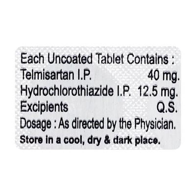 KREIOTEL H 40 Tablet 10's - Hypertension-Ang