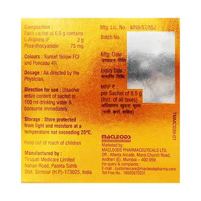 RG MAC ORANGE FLAVOUR SUGAR FREE Granules 6.5g - Supplements-Sup