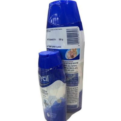 Nycil Germ Expert Powder - Classic 150 gm (Free Classic 60 g) - Talcum Powders