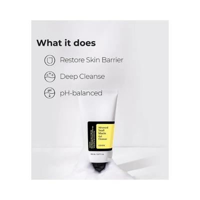 Cosrx Advanced Snail Mucin Gel Cleanser 150 ml - Face Wash & Cleansers