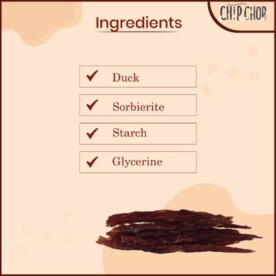 Chip Chops Roast Duck Strips 70 gm - Petfood