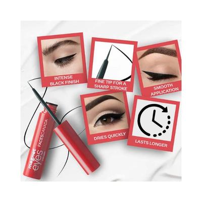 Faces Canada Magneteyes Trio Pack ( Kajal - 0.35gm), ( Eyeliner - 3.5ml ), ( Mascara - 9.5ml ) 1s - Kajal & Kohls
