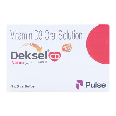 DEKSEL CD NANO SUGAR FREE 60000iu Syrup 5ml - Supplements-Vam