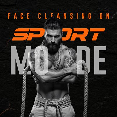 Beardo Sport Deep Cleansing Facewash for Men, Cooling Menthol, Oil Control 100 gm - Face Washes