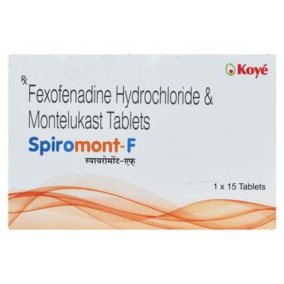 SPIROMONT F Tablet 15's - Allergies-Ant