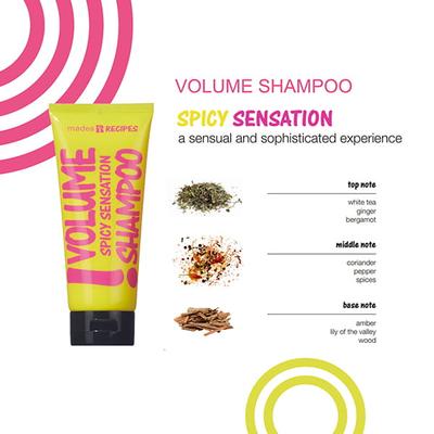 MADES Recipes Spicy Sensation Shampoo 200 ml - Shampoos