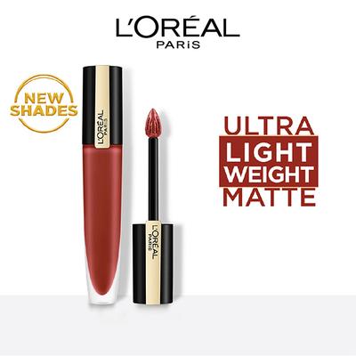 L'Oreal Paris Rouge Signature Matte Liquid Lipstick 130 I Amaze 7 Gm - Lipsticks