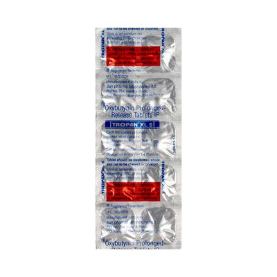 Tropan XL 5mg Tablet 10'S - Bladder And Prostate Disorders-Dru