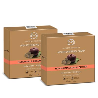 The Man Company Moisturising Soap for Men 100gm each 2's - Soaps