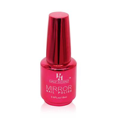 Half N Half Mirror Nail Polish,NP-06 B - Red 18ml - Nail Polish