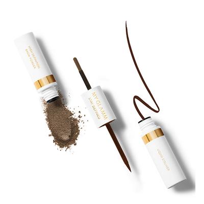 Myglamm Stay Defined Liquid Eyeliner Brow Powder - Nutmeg & Espresso 2.8 Gm - Eyeliners