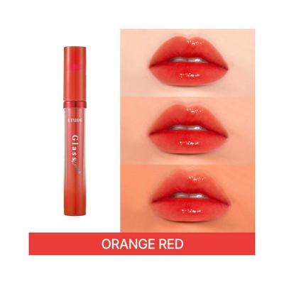 ETUDE Glass Rouge Tint RD301 Sunset Glow 3.2 gm - Lipsticks