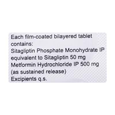 SITAPRIDE M 50/500 Tablet 15's - Diabetes-Ant