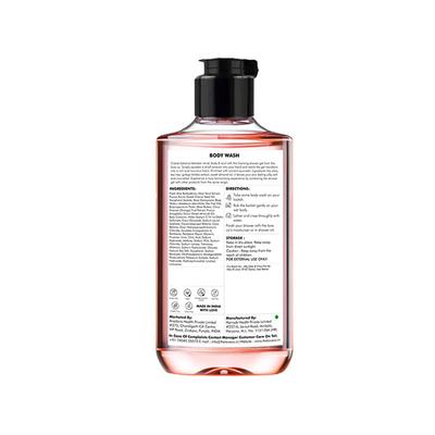 The Love Co. South Korea Shower Gel for Women Hydrating Moisturizing Body Care 100% Vegan Paraben Free 250 ml - Shower Gels & Body Wash