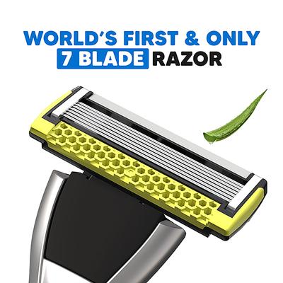 Letsshave Trial Pack For Men With Shave Foam (Razor With 3 Premium Blades)+Shave Foam 1's - Razors & Cartridges