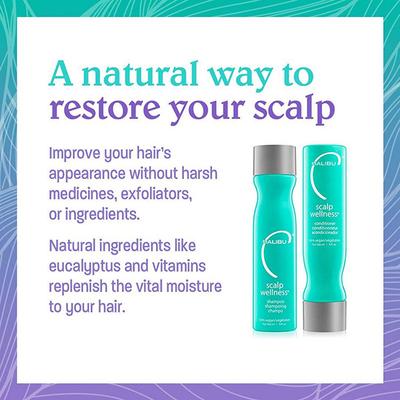 Malibu C Scalp Wellness Collection Kit 560 ml - Hair Treatment