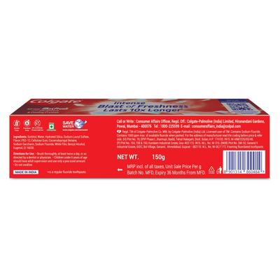 Colgate Max Fresh with Cooling Crystals Red Gel Toothpaste - Spicy Fresh 150 gm - Toothpaste