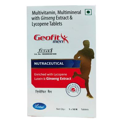 GEOFIT MEN Tablet 10's - Supplements-Vam