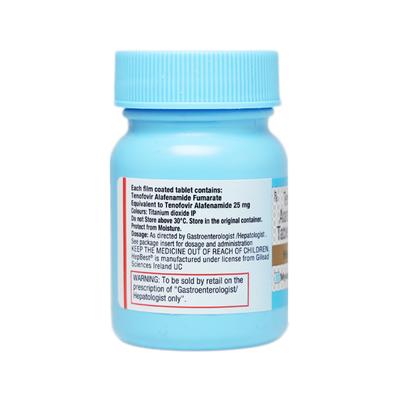Hepbest 25mg Tablet 30'S - Viral infections-Ant