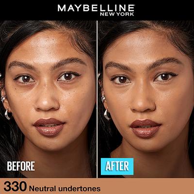 Maybelline New York Fit Me Matteplus Poreless 16h Oil Control SPF 22 Liquid Foundation 330 30ml - Foundation