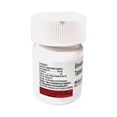 BRICET 50 JOY Tablet 60's - Epilepsy/Convulsion-Ant