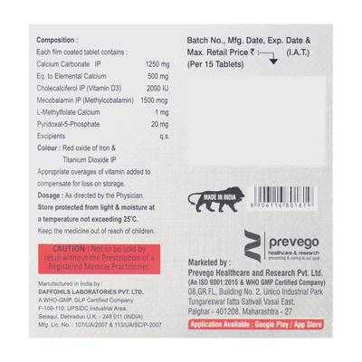 CALCIGIANT XT Tablet 15's - Supplements-Vam