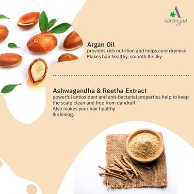 Aaranyaa Hair Pack Argan Oil 200 ml - Hair Masks & Packs