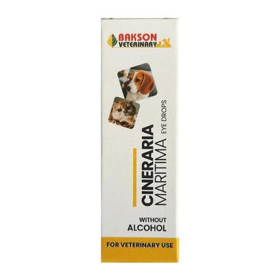 Bakson's Veterinary Cineraria Maritima Eye Drops (Veterinary) 10 ml - Pet Healthcare