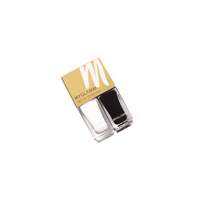MyGlamm 2IN1 Nail Paint-Casino Night 1 gm - Nail Polish