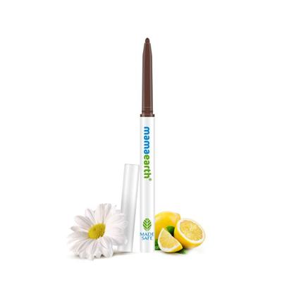 Mamaearth Long Stay Colored Kajal for 11 Hour Long Stay Woody Brown 0.35 gm - Kajal & Kohls