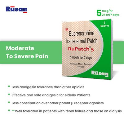 Rupatch 5MCG Patch 2'S - Pain relief-Ana