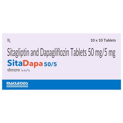 SITADAPA 50/5 Tablet 10's - Diabetes-Ant