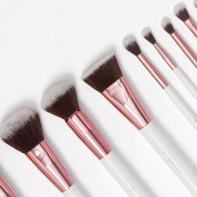 bh cosmetics Crystal Quartz 12 Piece Brush Set 1's - Lens Solution & Accessories