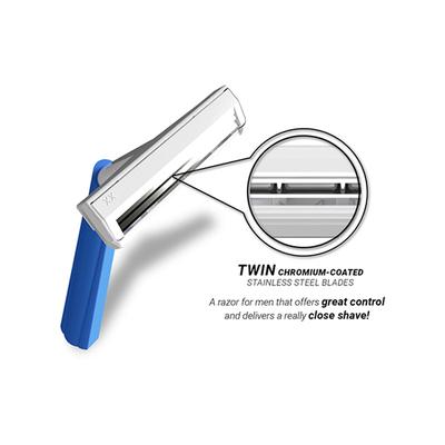 Zlade Eazyglide II Twin-Blade Razor for Men 18's - Razors & Cartridges