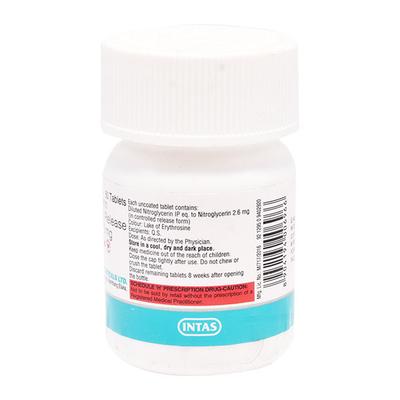 Monit Gtn 2.6Mg Tablet 60's - Angina