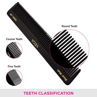 Vega Handcrafted Black Comb (HMBC - 109) 1's - Hair Combs